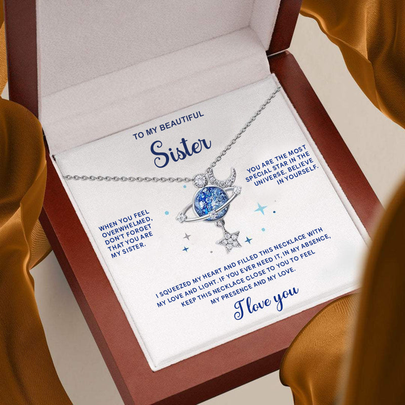 To My Sister– Special Star Necklace