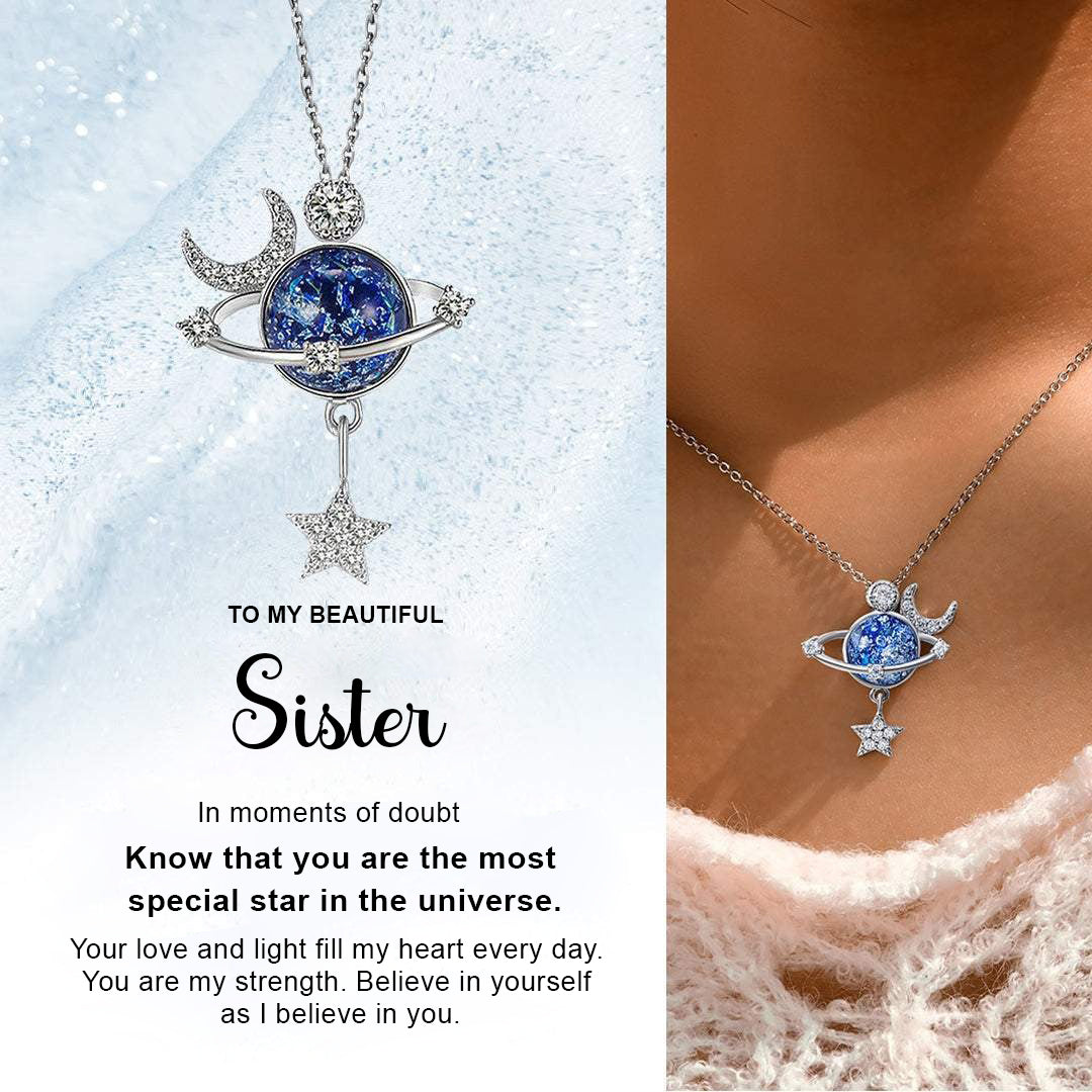 To My Sister– Special Star Necklace